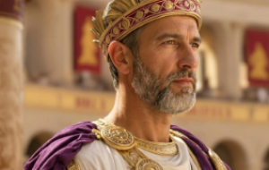 Roman Emperor in Colloseum Roman Emperor