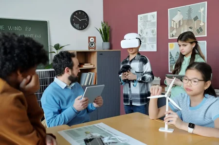 engaging students using VR
