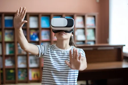 practicing Indian dance through VR