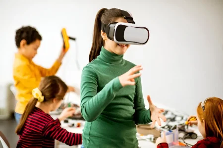 using VR